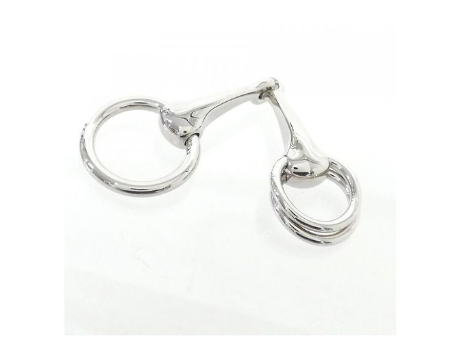 Hermès Schal Muffler Ring Moles 2 Silber Hermes - Ansicht 2