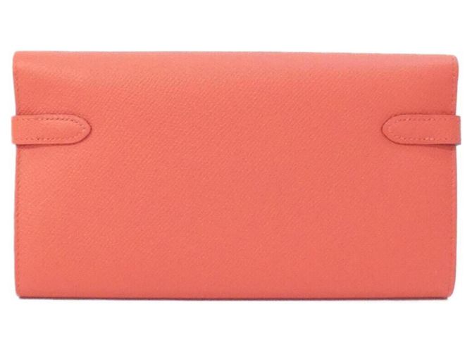 Hermès Cartera Hermes Kelly Classic 051300CK Rosa - vista 2