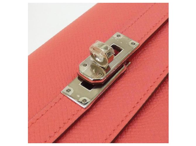 Hermès Cartera Hermes Kelly Classic 051300CK Rosa - vista 3