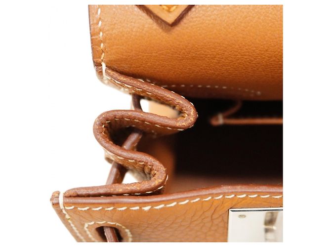 Borsa a Spalla Jypsiere 28 di Hermès D'oro - vista 9