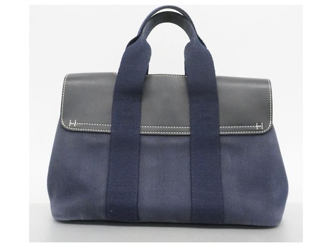 Borsa Tote PM Valparaiso Hermès Blu navy - vista 17