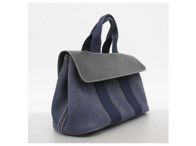 Borsa Tote PM Valparaiso Hermès Blu navy - vista 2
