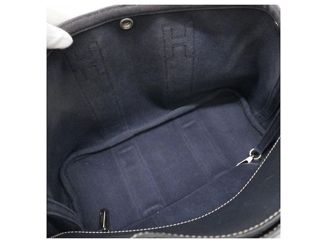 Borsa Tote PM Valparaiso Hermès Blu navy - vista 4