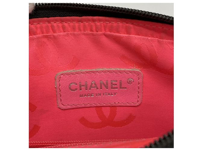 Borsa a Spalla in Pelle di Agnello Cambon di Chanel Nero - vista 5