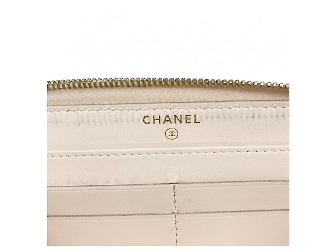 Chanel Deauville Tweed Long Wallet Pink - view 4