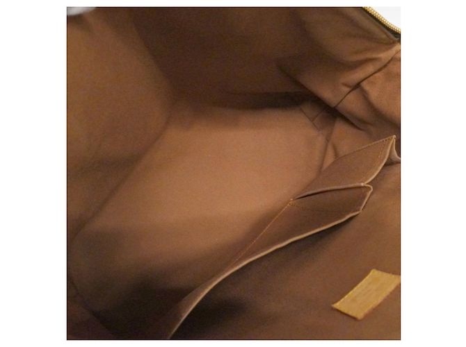 Louis Vuitton Monogram Lockit Horizontale Handtasche Braun - Ansicht 4