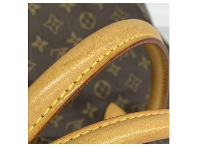 Borsa a mano orizzontale Lockit Monogram Louis Vuitton Marrone - vista 10
