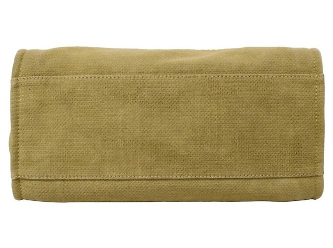 Chanel Deauville Canvas Kettentasche Schwarz Beige - Ansicht 3