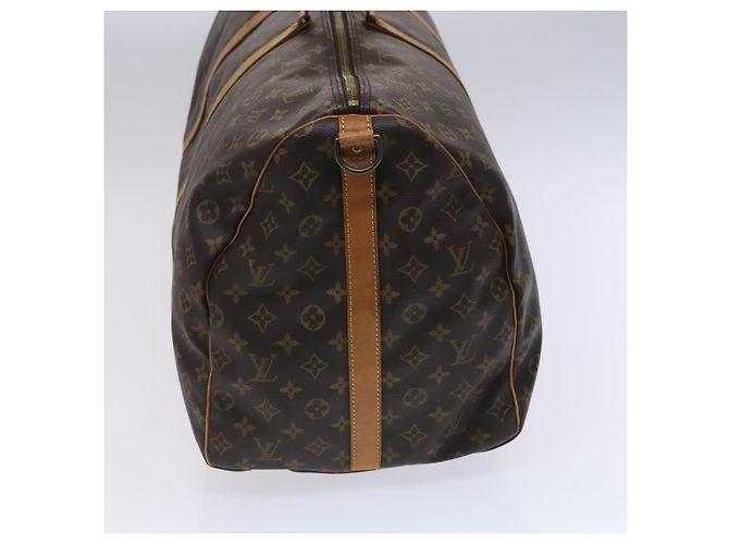 Louis Vuitton Keepall Bandouliere Monogram Canvas 60 Marrone - vista 3