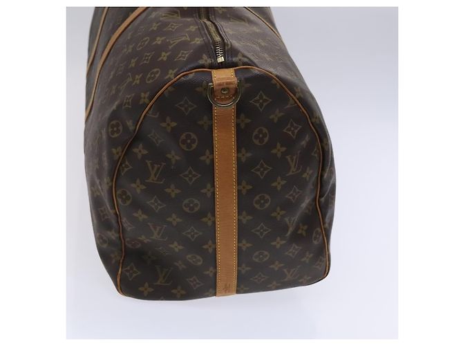 Louis Vuitton Keepall Bandouliere Monogram Canvas 60 Marrone - vista 4