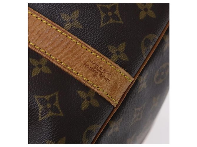 Louis Vuitton Keepall Bandouliere Monogram Canvas 60 Marrone - vista 6