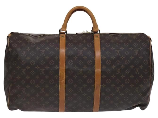 Louis Vuitton Keepall Monogram Canvas 60 Marrone - vista 2