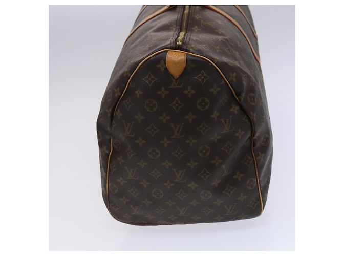 Louis Vuitton Keepall Monogram Canvas 60 Marrone - vista 3