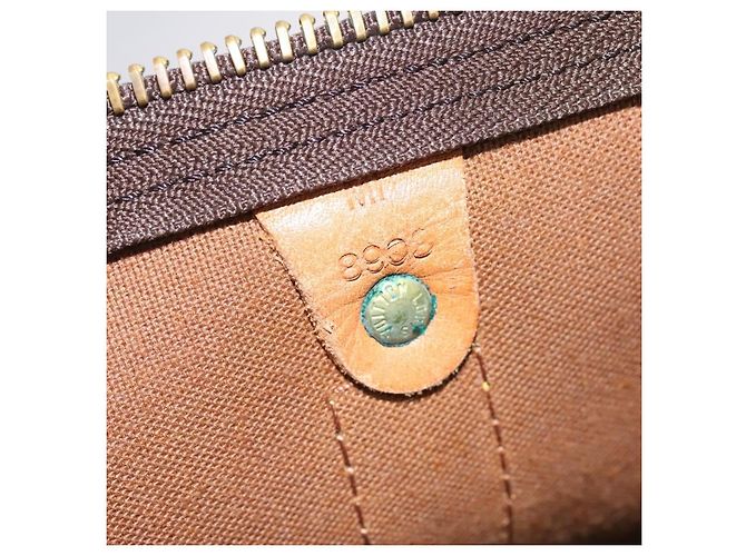 Louis Vuitton Keepall Monogram Canvas 60 Marrone - vista 7