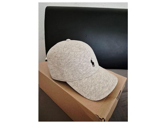 Cappellino Polo Ralph Lauren Grigio Melange - vista 5
