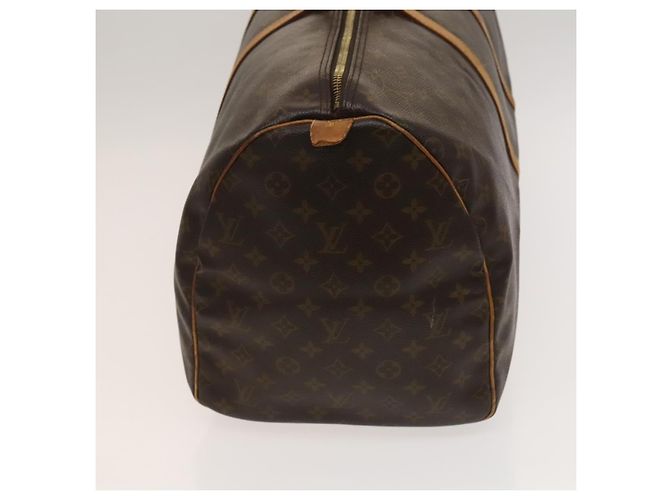 Louis Vuitton Keepall Monogram Canvas 55 Marrone - vista 3
