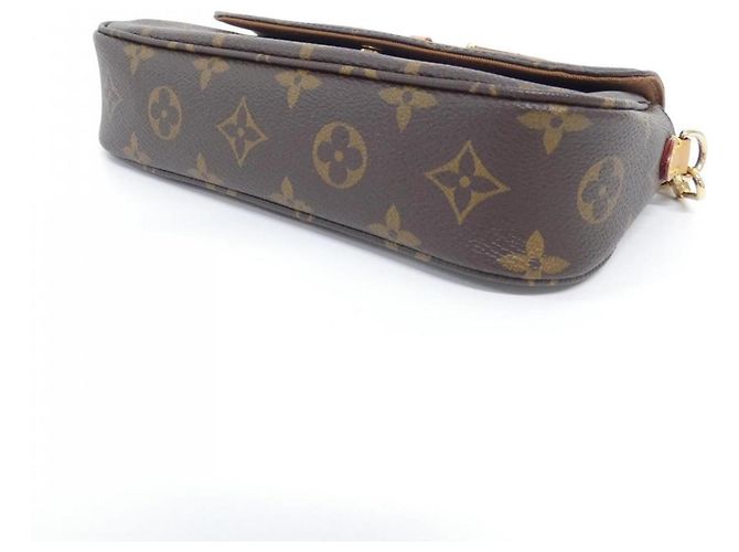 Borsa a Spalla Ivy Wallet on Chain Monogram Louis Vuitton Marrone - vista 3