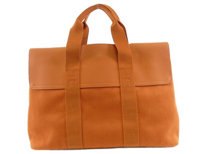 Borsa Hermès Valparaiso MM Marrone - vista 2