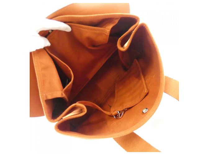 Borsa Hermès Valparaiso MM Marrone - vista 9