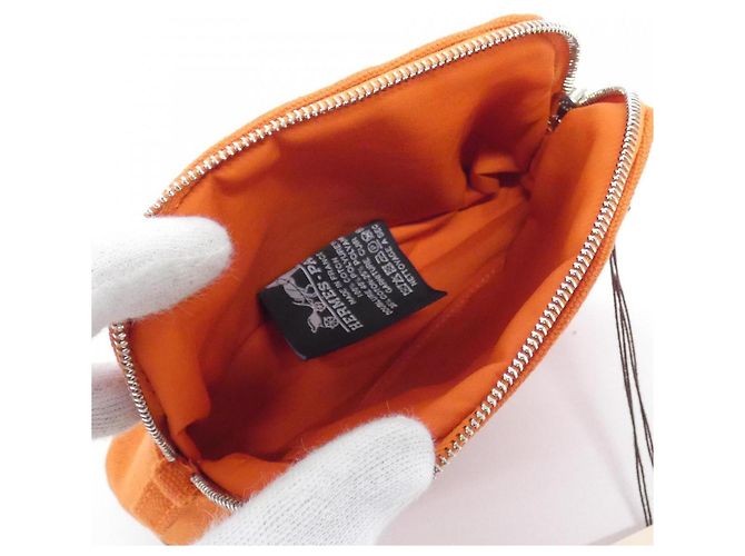 Bolso Mini Bolide Hermès Roja Naranja - vista 7