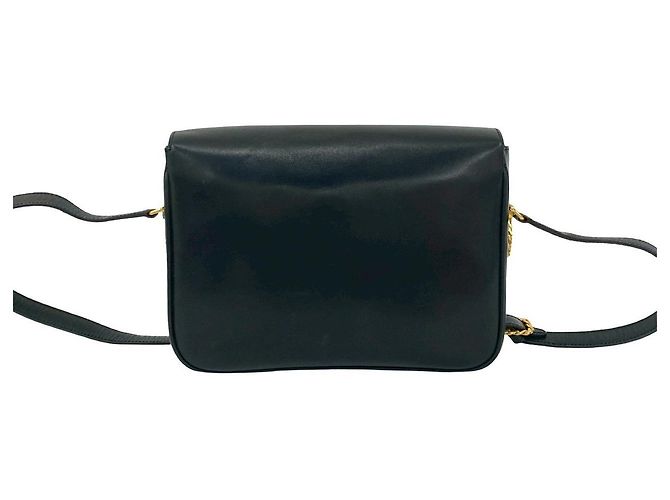 Céline Celine Schultertasche aus Kalbsleder Schwarz - Ansicht 4