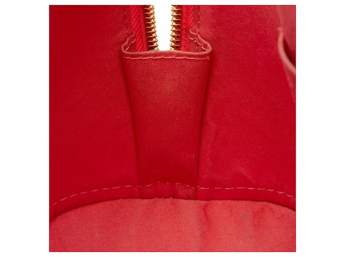 Louis Vuitton Monogram Vernis Alma BB Handtasche Orange - Ansicht 10