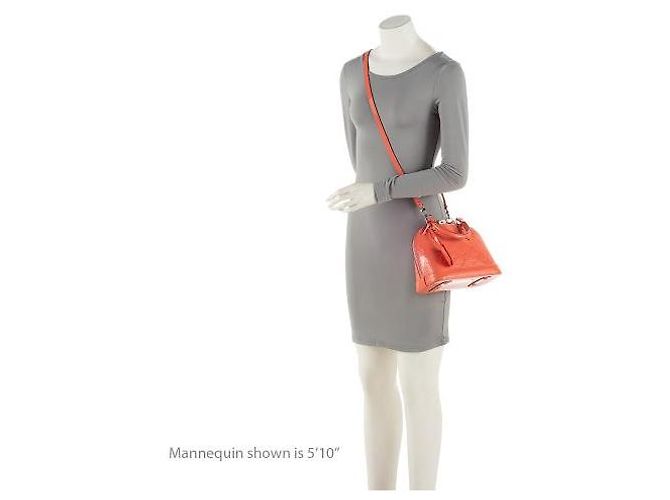 Louis Vuitton Monogram Vernis Alma BB Handtasche Orange - Ansicht 5