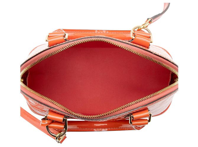 Louis Vuitton Monogram Vernis Alma BB Handtasche Orange - Ansicht 7