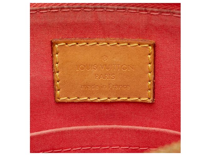 Louis Vuitton Monogram Vernis Alma BB Handtasche Orange - Ansicht 8