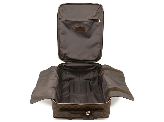 Valise Louis Vuitton Pegase 45 Damier Marron - vue 6