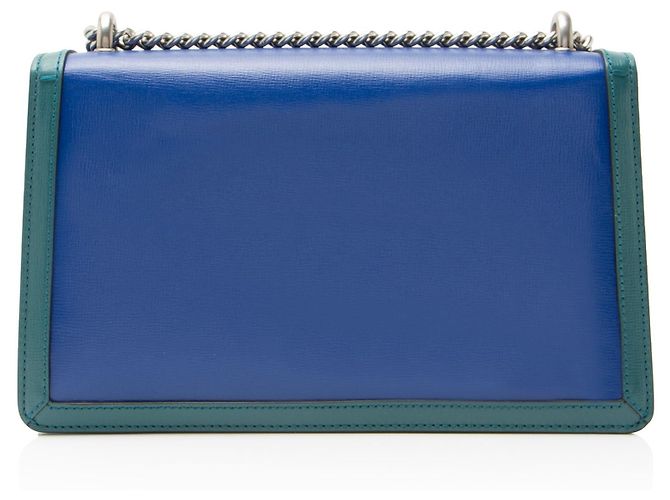 Gucci Leder Dionysus Medium Schultertasche Blau - Ansicht 3
