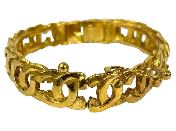 Pulsera Coco Mark de Chanel Dorado Metálico - vista 6