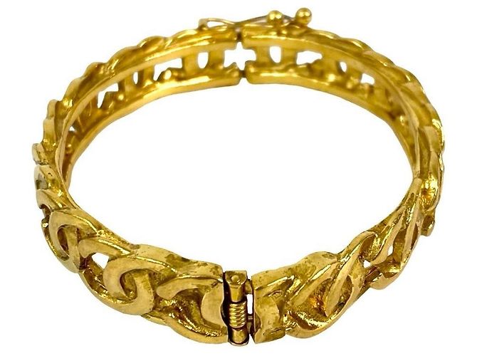 Pulsera Coco Mark de Chanel Dorado Metálico - vista 7