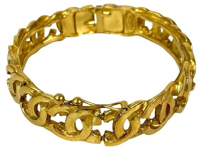 Pulsera Coco Mark de Chanel Dorado Metálico - vista 9