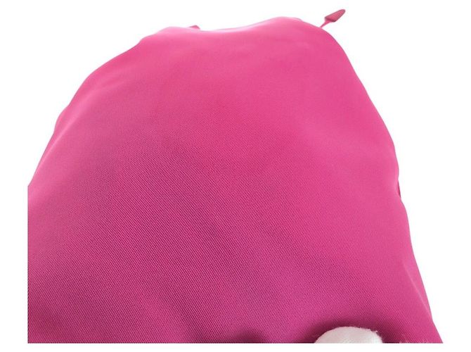 Pochette in nylon Tessuto Prada Rosa - vista 6