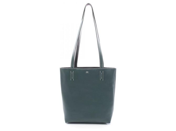 Borsa tote Hermès Neo Double Sens 35 Nero - vista 2