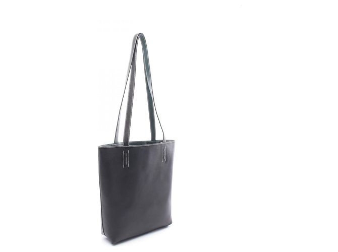 Borsa tote Hermès Neo Double Sens 35 Nero - vista 3