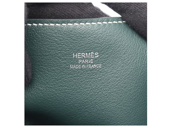Borsa tote Hermès Neo Double Sens 35 Nero - vista 5