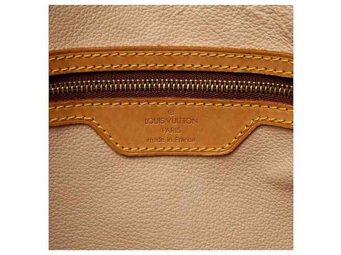 Bucket Borsa a secchiello GM in tela monogramma vintage Louis Vuitton Marrone - vista 8