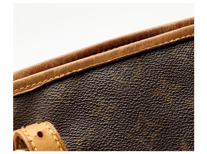 Bucket Borsa a secchiello GM in tela monogramma vintage Louis Vuitton Marrone - vista 9