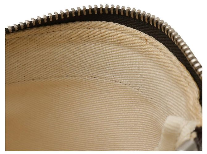 Bulgari Borsa a spalla in tela e pelle con logo Bvlgari Marrone Beige - vista 8