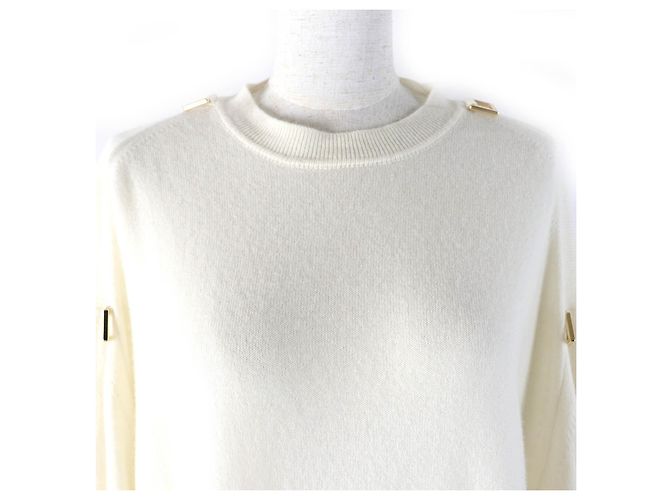 Cashmere-Pullover Louis Vuitton 1ABT67 Weiß - Ansicht 4