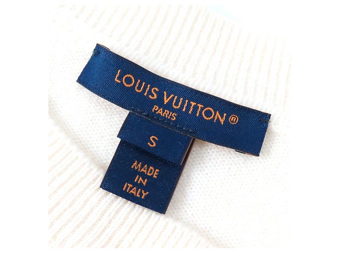 Cashmere-Pullover Louis Vuitton 1ABT67 Weiß - Ansicht 6