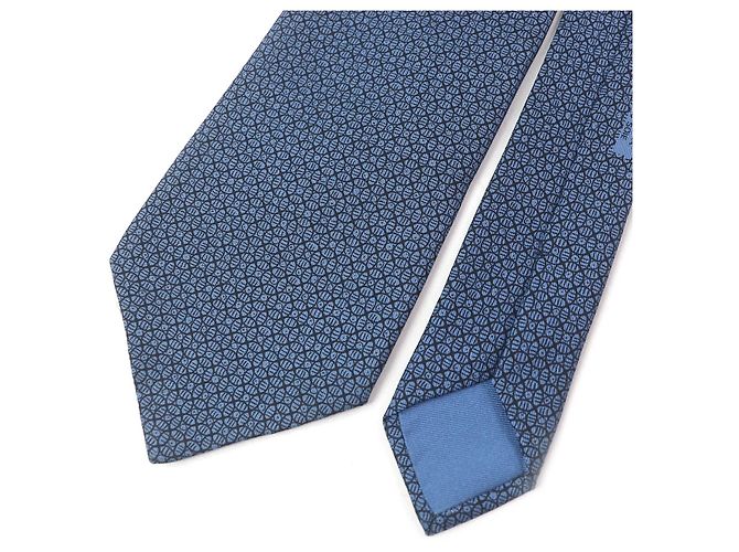Hermès Hermes Silk Tie Blue - view 4