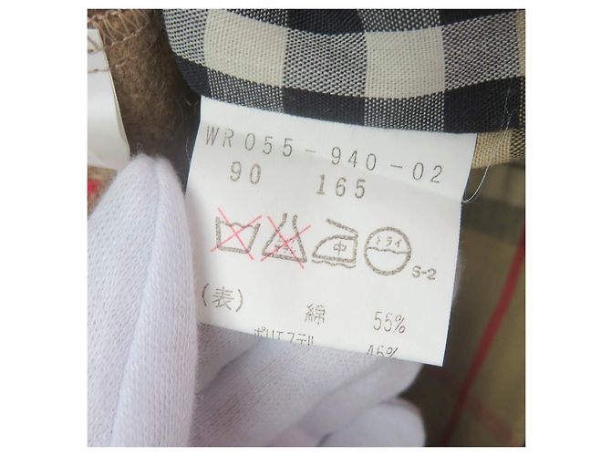 Abrigo de algodón, poliéster y lana con estampado Nova check de Burberry Beige - vista 7