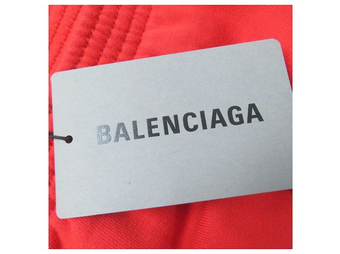 Everyday Calças de algodão e poliéster com logo da campanha Balenciaga Vermelho - vista 12