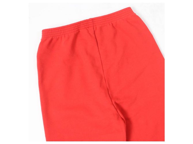 Everyday Calças de algodão e poliéster com logo da campanha Balenciaga Vermelho - vista 4