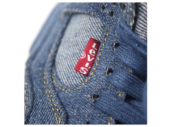 Autre Marque Sneakers Nike Air Jordan 4 Retro Levis Denim Blu - vista 9