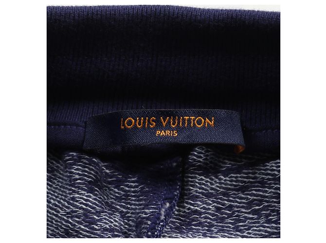 Bermuda de algodão Monogram Louis Vuitton Azul Azul marinho - vista 3