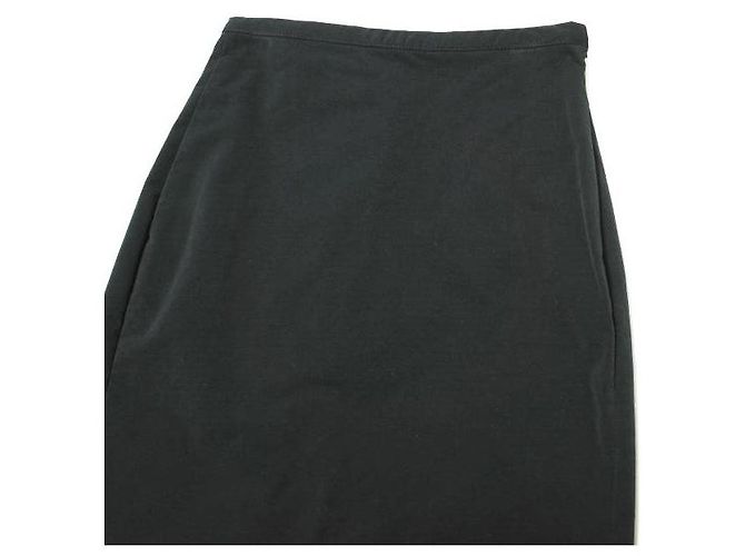 Autre Marque FALDA AJUSTADA CON LACEROS EN LA PARTE POSTERIOR de Algodón Poliéster Nylon Negro - vista 5
